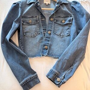Classic Blue Denim Women's Jean Jacket